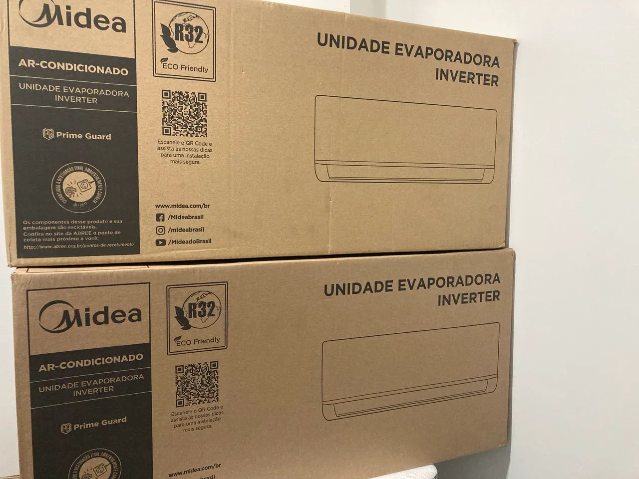 02 Ar-condicionado Split Midea 9000 BTUs Inverter Lite