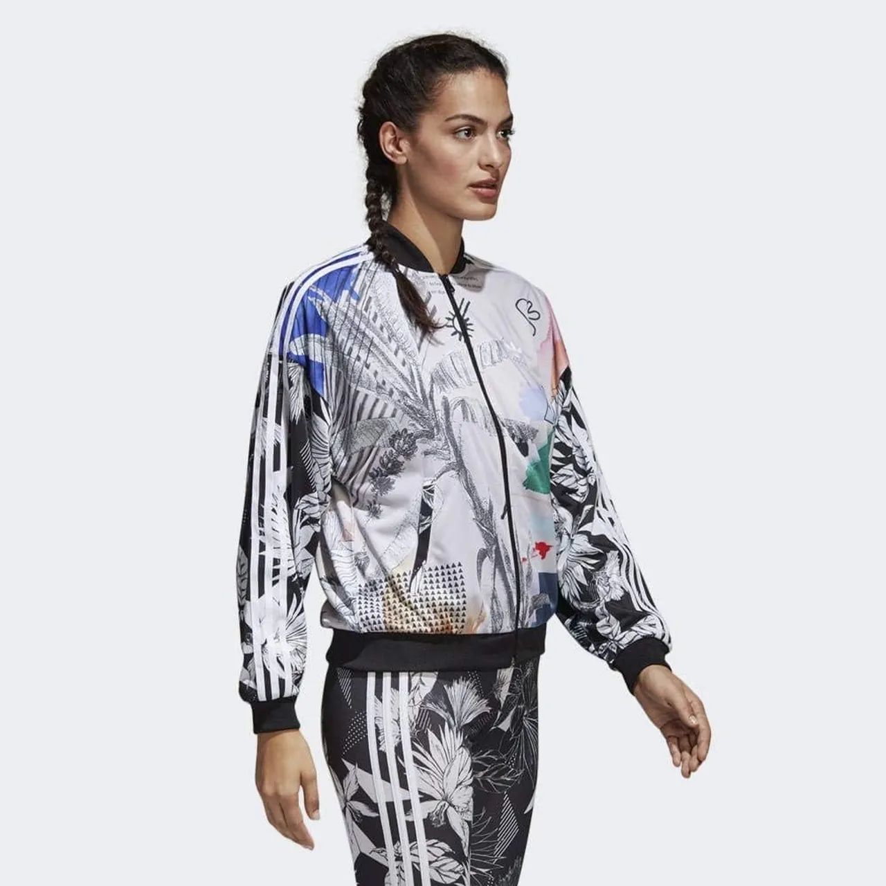casaco adidas x farm  - Foto 3