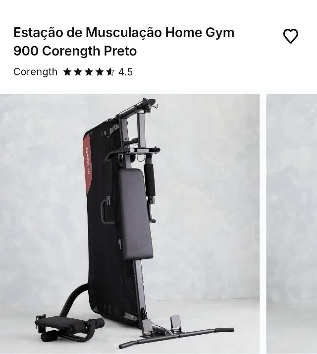 Aparelho de Musculação Decatlon.