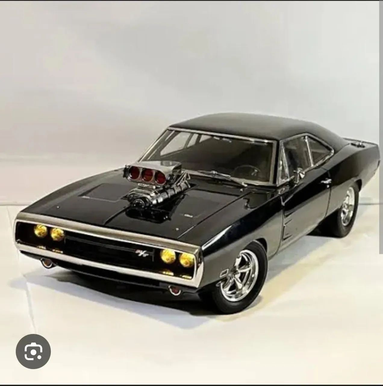 Miniatura Dodge velozes e furiosos escala 1:8 - para montar 