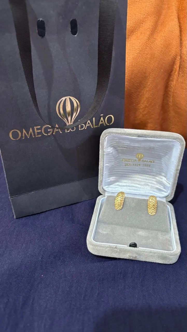 Brinco de ouro 18k à venda  - Foto 3