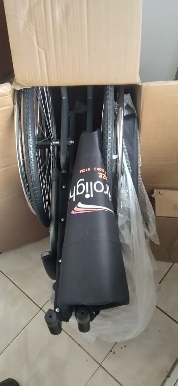 CADEIRA DE RODAS NOVA PLUS SIZE 250 KG - Foto 4