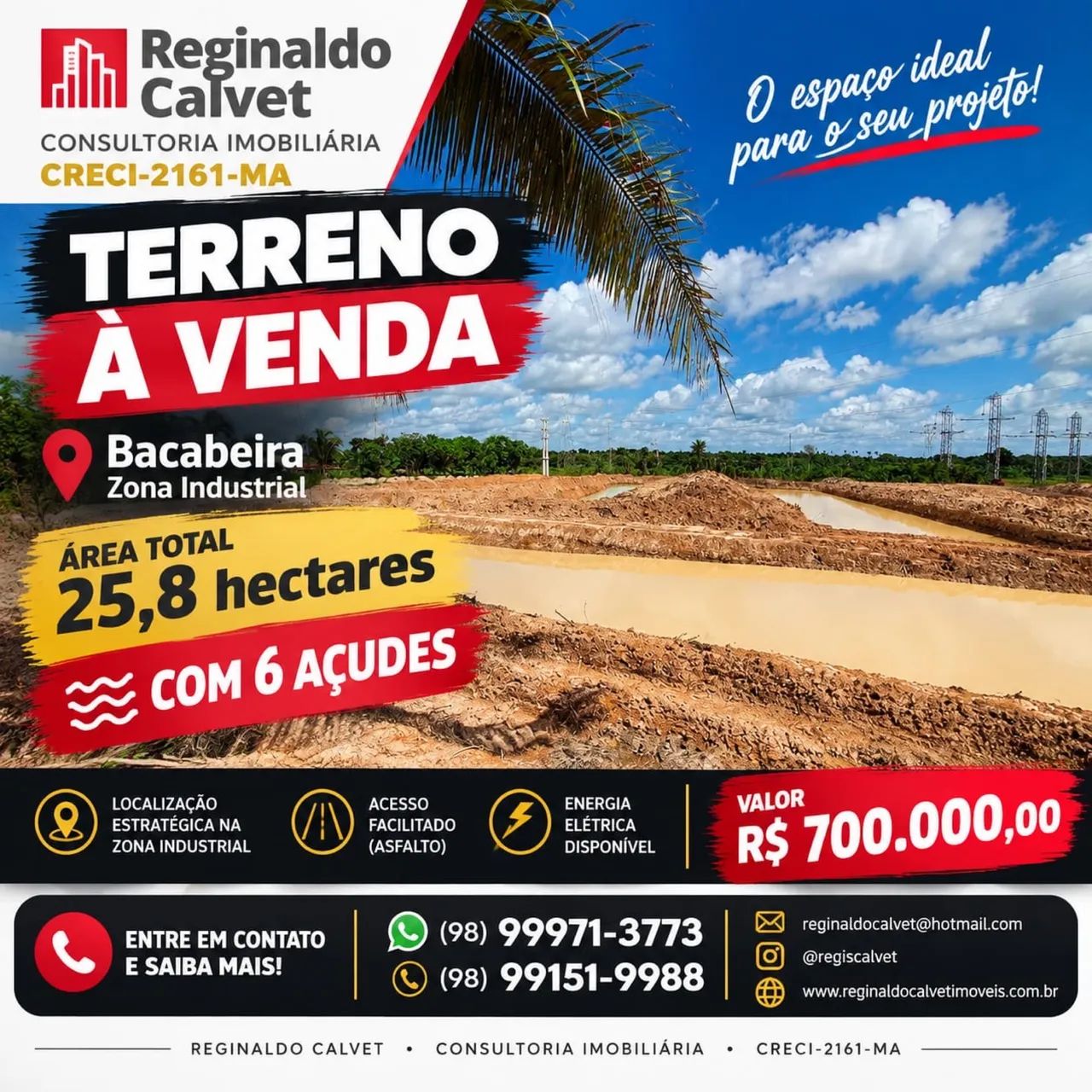 Vendo em Bacabeira uma excelente área