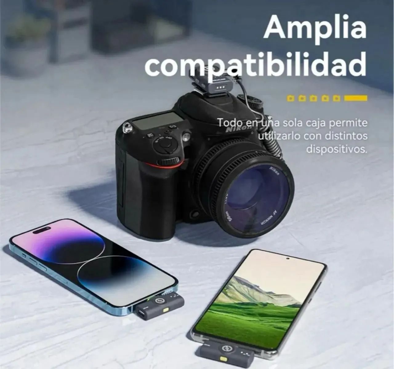 Microfone Hollyland Lark M2 Duo Combo Duplo Para 2 Pessoas. @importech_084 - Foto 3