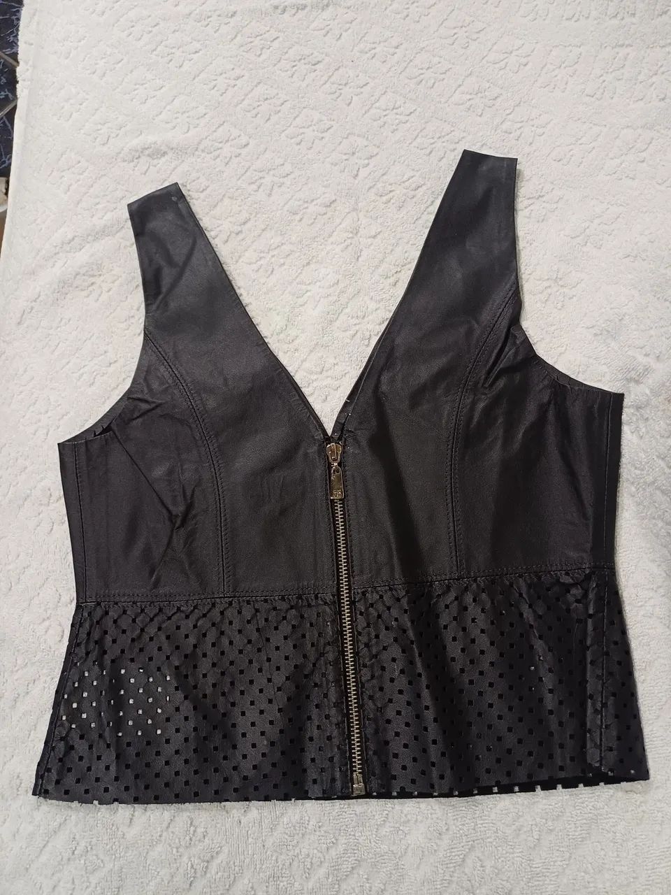 Blusa couro legítimo  - Foto 2