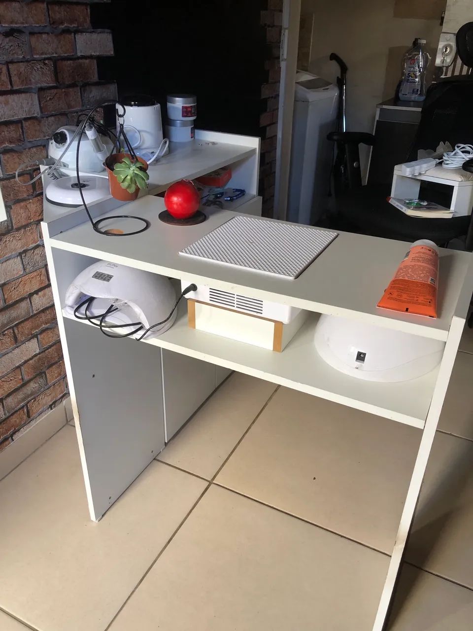 Mesa para manicure com aspirador  - Foto 3