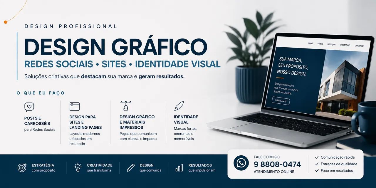 Designer Gráfico | Social Media | Design para Sites e Landing Pages - Foto 2