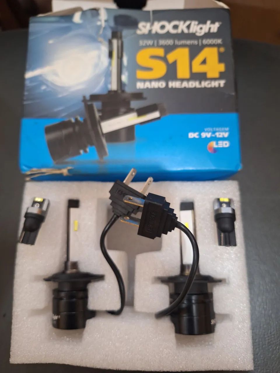LED's FAROL E LANTERNA H7 