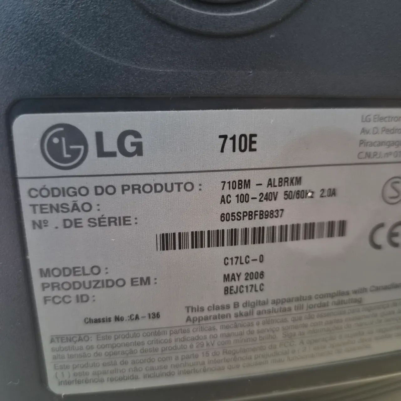 Monitor LG 710E - Foto 3