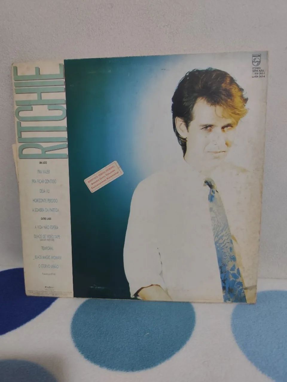 LP vinil Ritchie para ficar contigo com encarte e panfleto  - Foto 2