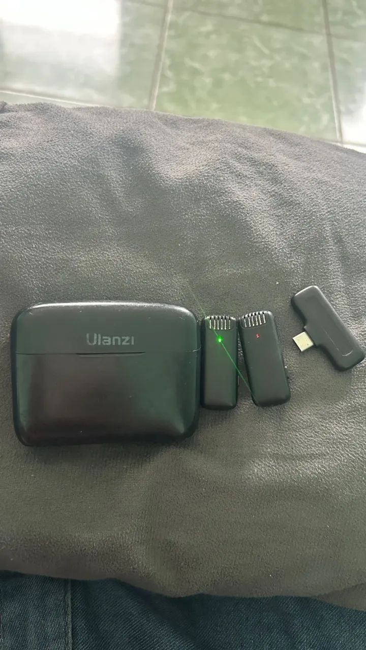 Microfone Ulanzi Sem Fio J12 ( Entrada Tipo C ) Android  - Foto 5