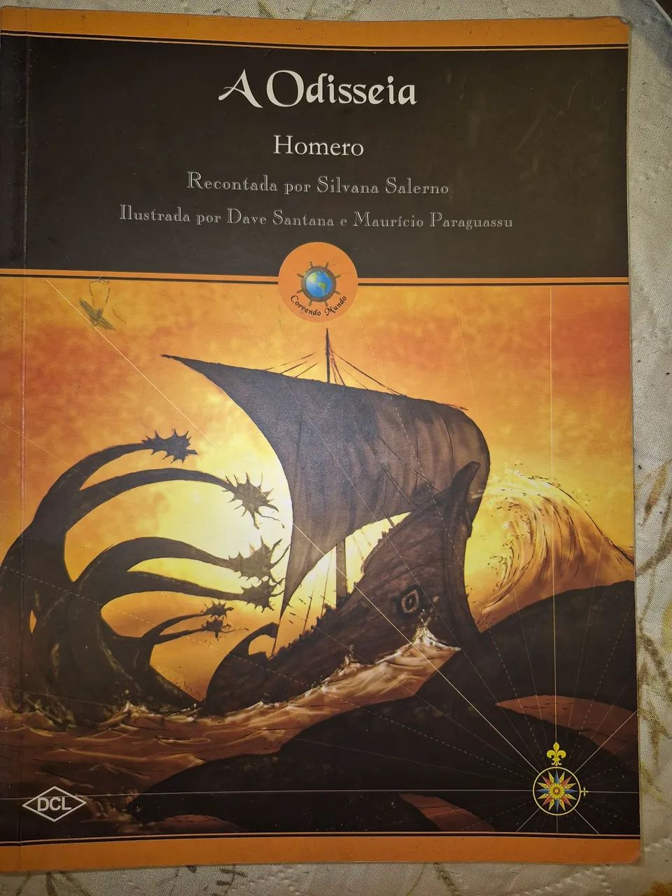 Livro A Odisseia 