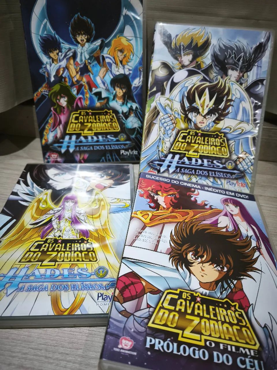 Coleção DVD's - Cavaleiros do Zodíaco (Completa!) - DVD, Blu-Ray e