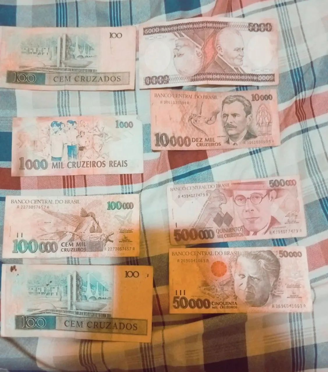 Cédulas antigas 