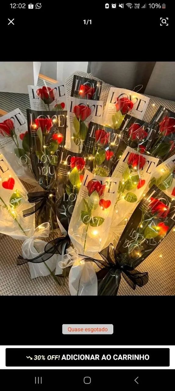 Buquê de rosas  - Foto 3