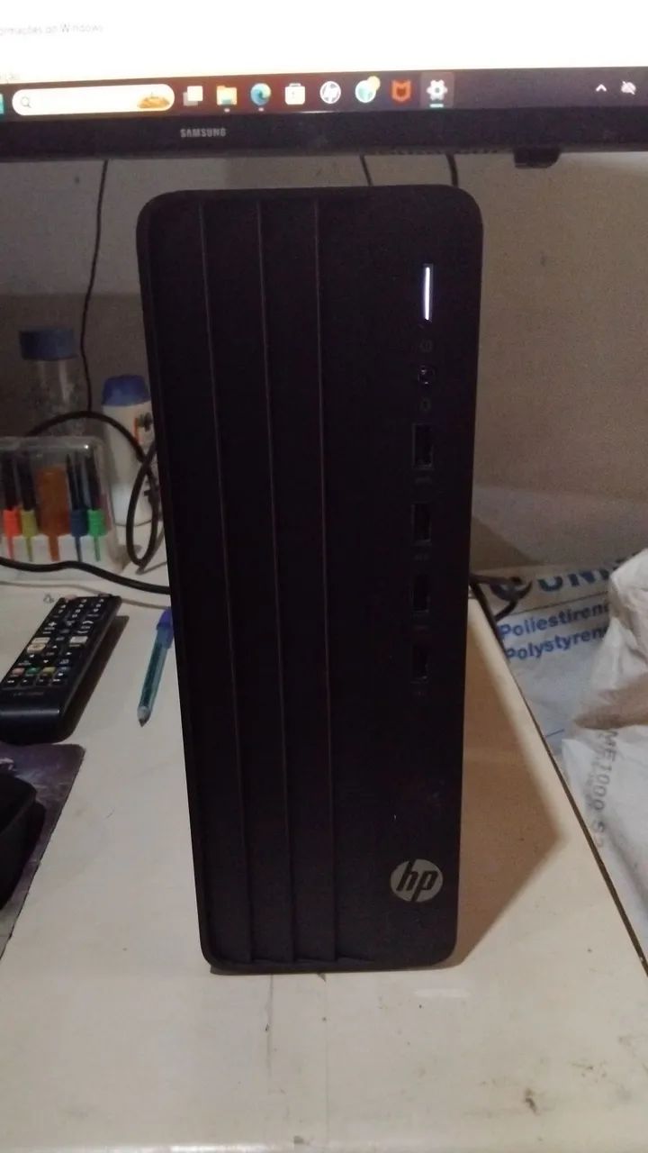 Cpu hp i3 13 100 + 8gb memória ddr4 e vme 256gb falar com 