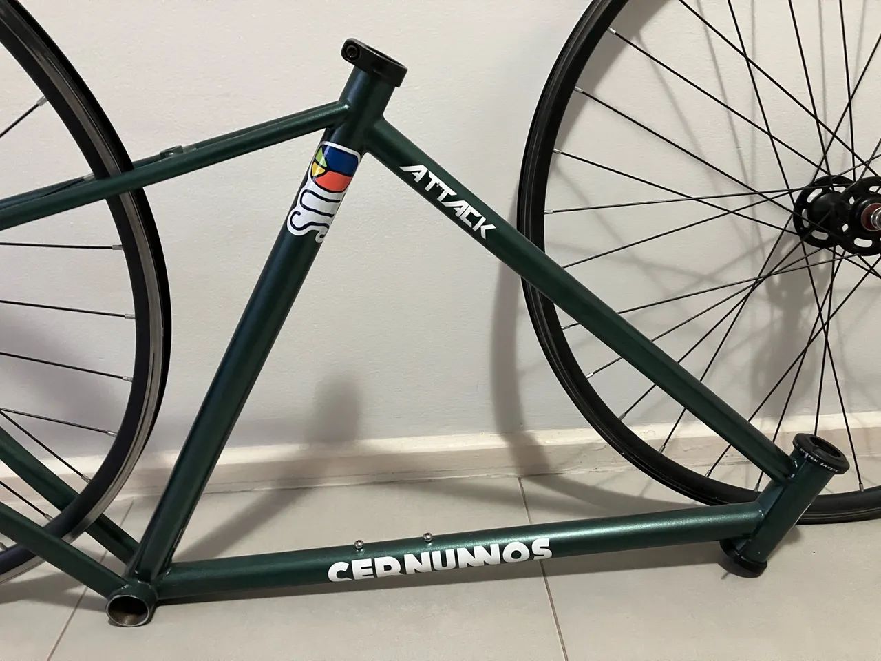 Quadro + Rodas Bike Fixa/Single - Foto 4