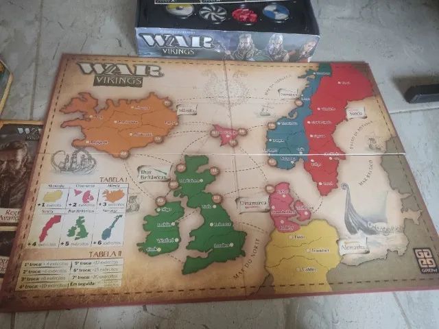 Jogo de tabuleiro War vikings - Foto 3
