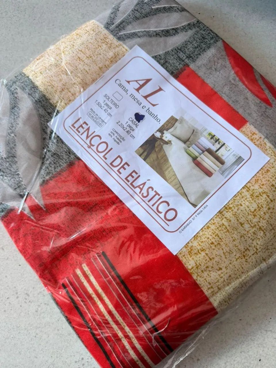 Lençol de elástico casal - Foto 5