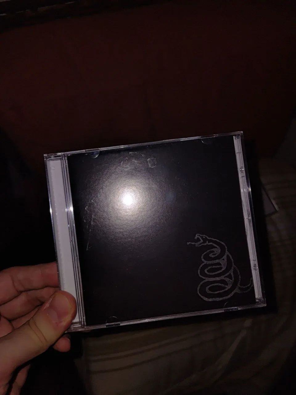 Cd metallica - black album - vertigo original version (novo)