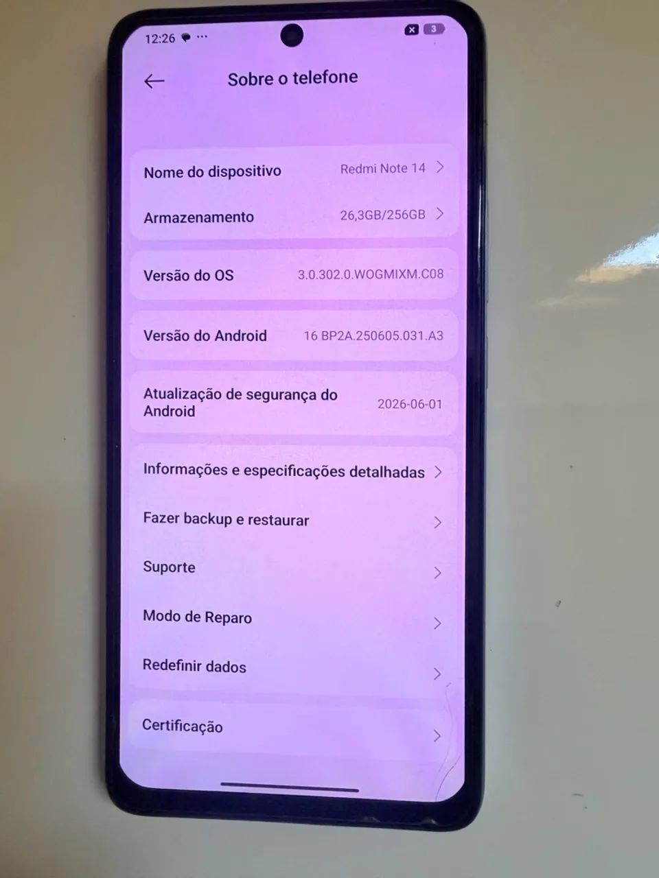 Celular Redmi note 14 - Foto 2