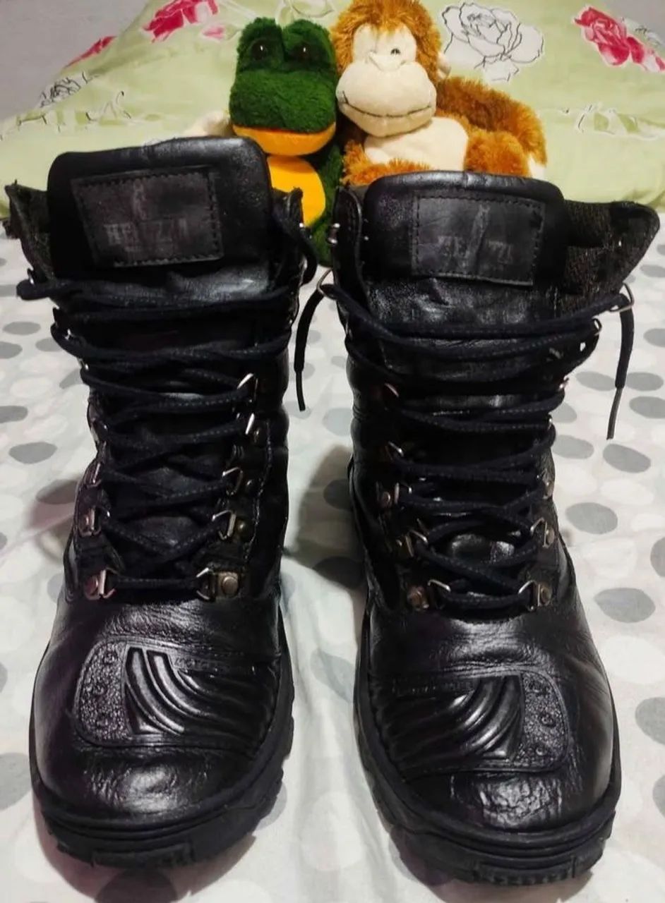 Bota Coturno West Coast em Couro Legítimo 40/41 - Foto 2