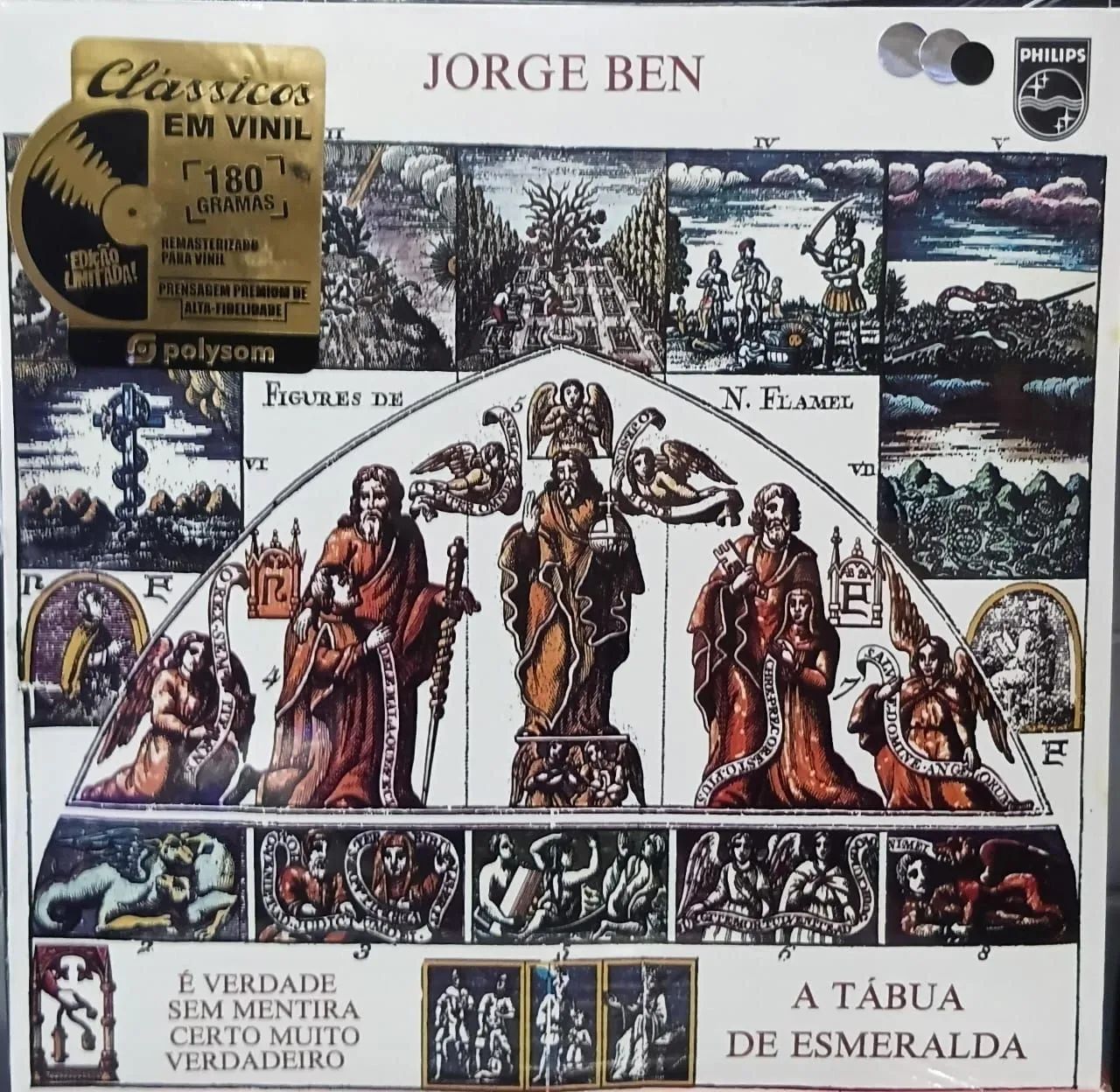 LP JORGE BEN LACRADO - A TÁBUA DE ESMERALDA 