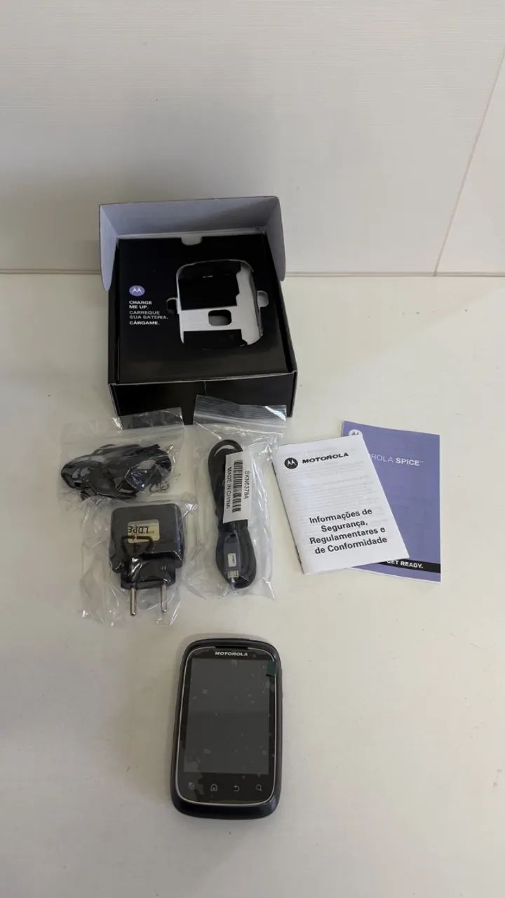 Motorola Spice XT300 Completo na Caixa Raro Coleção - Foto 4