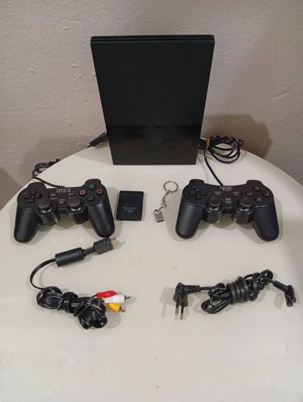 Playstation 2 completo com 2 controles - Foto 2