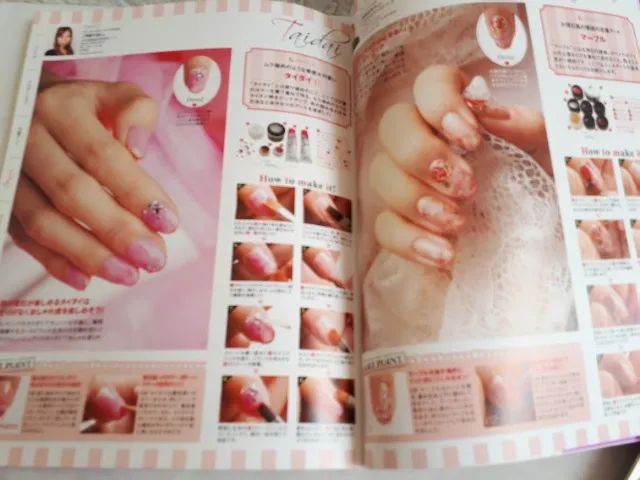Kit De 4 Revistas De Unhas Decoradas Japonesa E Apllques - Foto 5