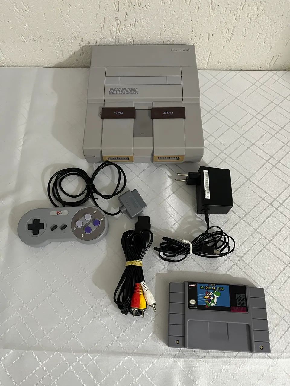 Super Nintendo Com Mario Salvando  - Foto 3