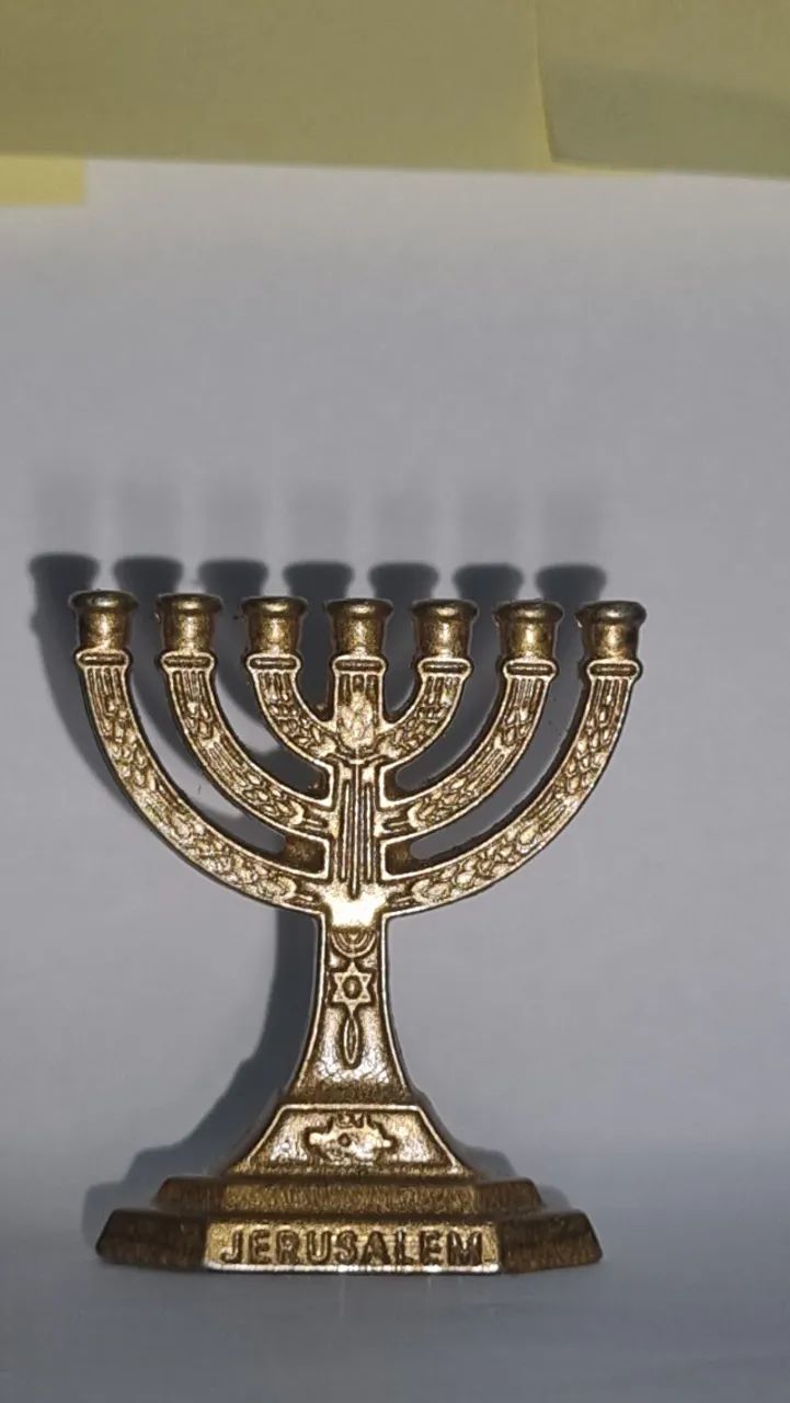 Candelabro original trazido de Israel  - Foto 2