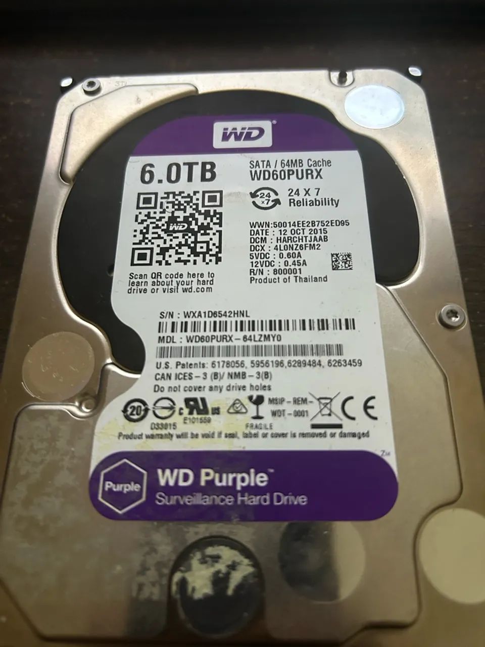 HD WD 6TB