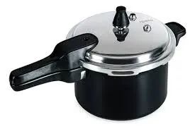 PANELA PRESSAO BRINOX 5,4L C/ INDUCAO CERAMIC LIFE SUPER PRETA PTF  COD: 4954102   - Foto 5