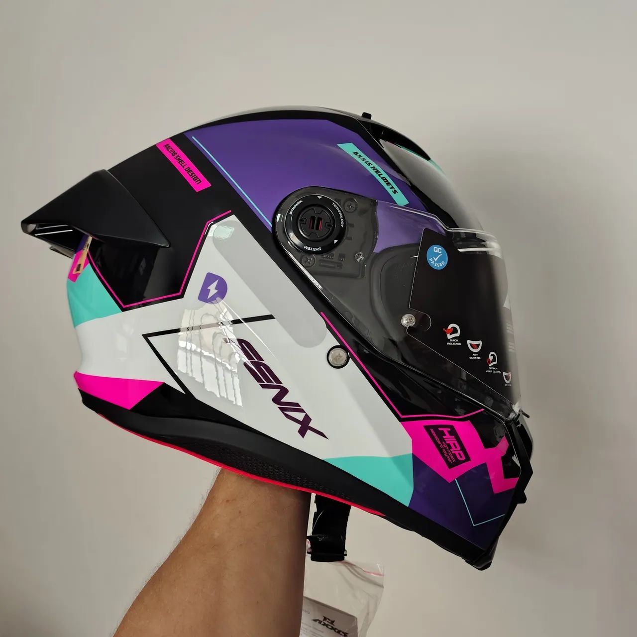 Capacete AXXIS Fenix Dynamo B8 Gloss - Peças para motos - Jardim