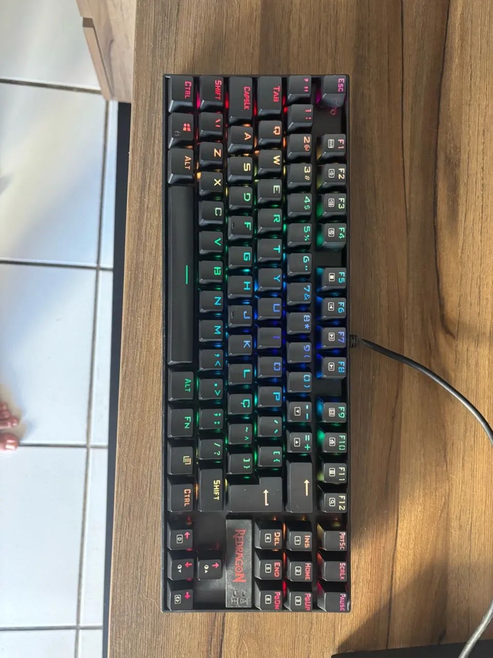 Teclado Kumara RGB Switch blue 