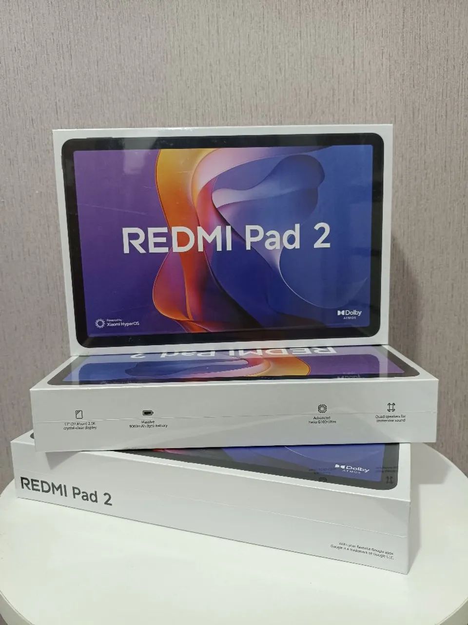 TABLET xiaomi REDMI PAD 2.  256/8 GB. Tela 11 polegadas.