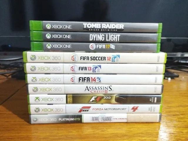 Jogos Xbox One e Xbox 360