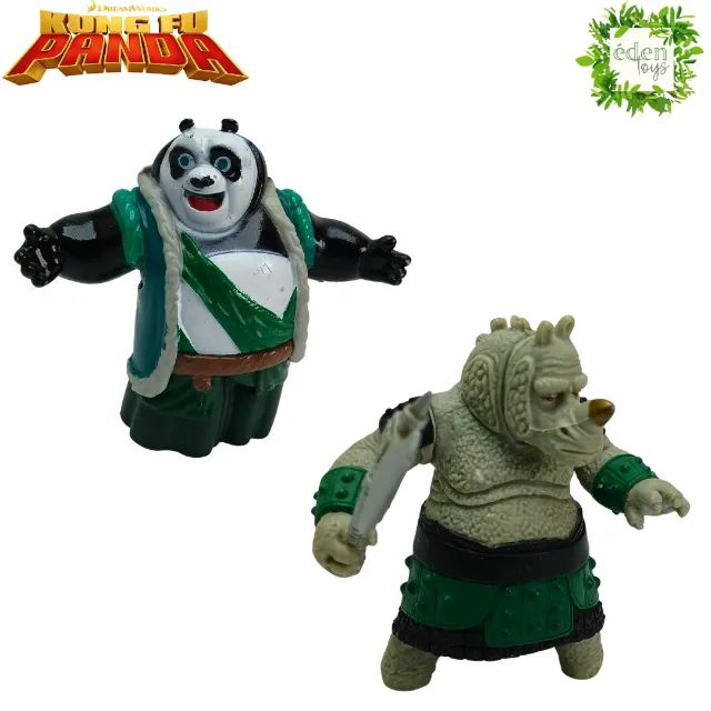 Kung Fu Panda - Pu original e Rino (cód 333)