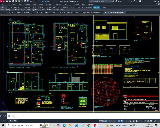 Projetos em autocad dwg Freelancer