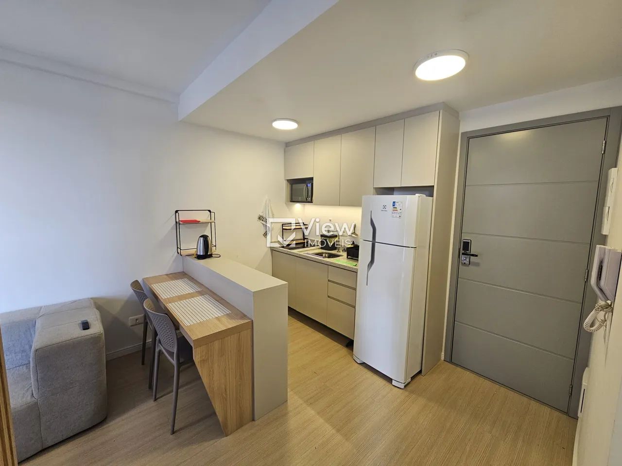 Studio com 35,64m² privativos, mobiliado! - Foto 3