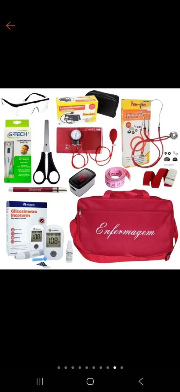 Kit enfermagem 