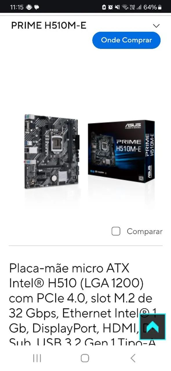 Placa-mãe h510m-k - Foto 2