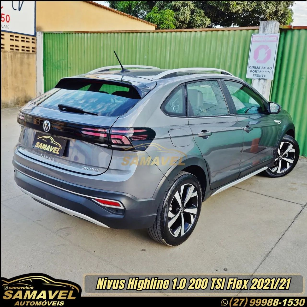 Volkswagen Nivus Highline 1.0 200 TSI Flex AUT 2021 - Foto 4