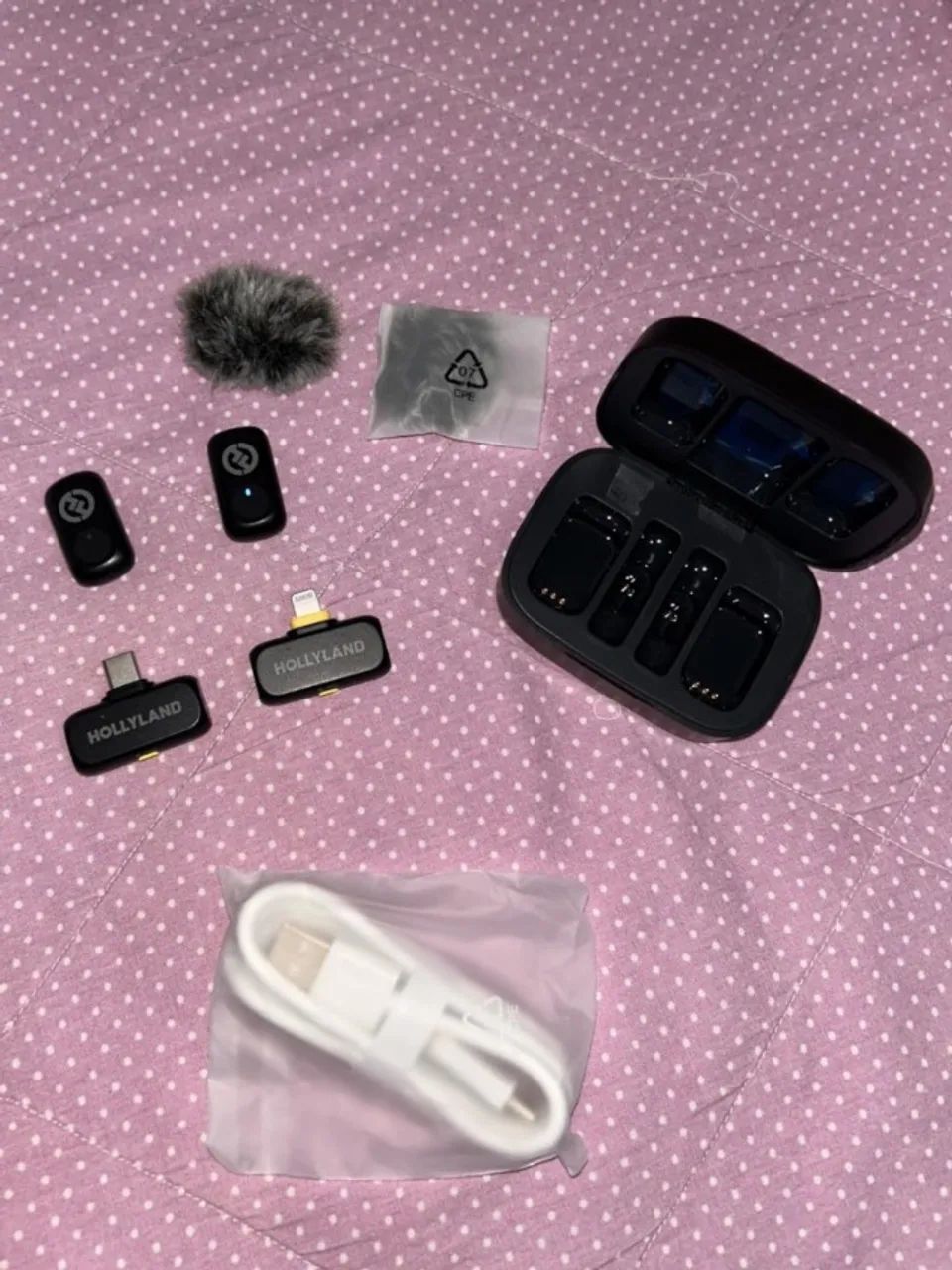 Microfone de Lapela Hollyland Lark A1 Combo | 200m de Alcance - Foto 5