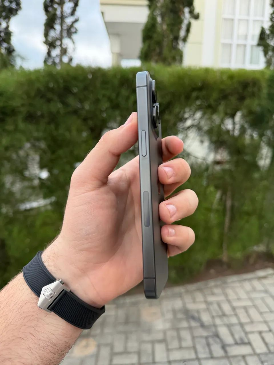 iphone 15 pro max / preto / 256gb / único dono  - Foto 2
