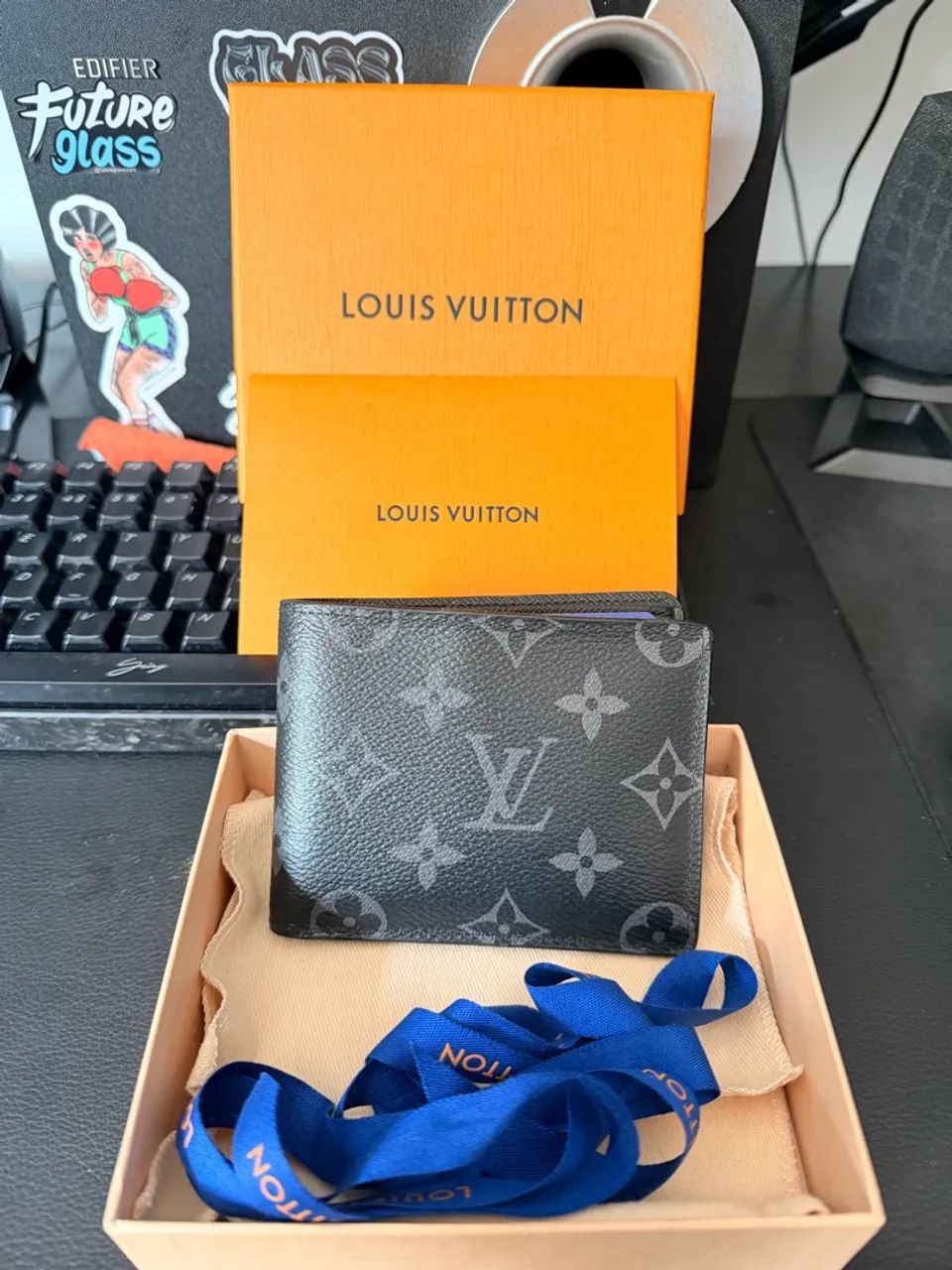 Carteira Louis Vuitton Original com NF e Caixa Original