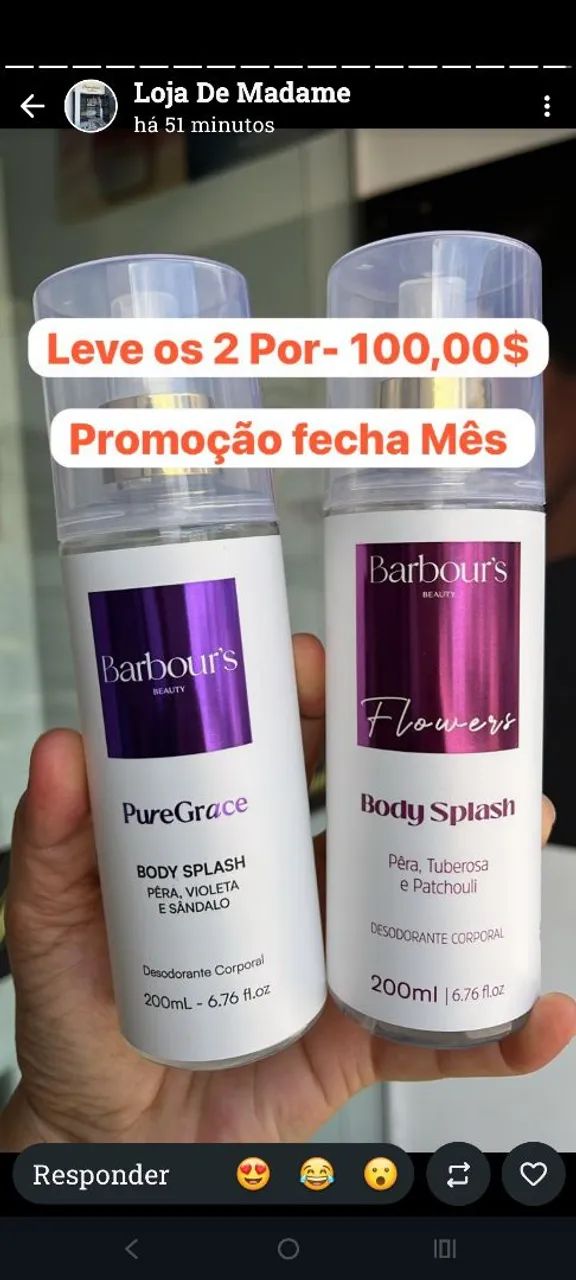 Promoção Body spalsh barbors - Foto 2