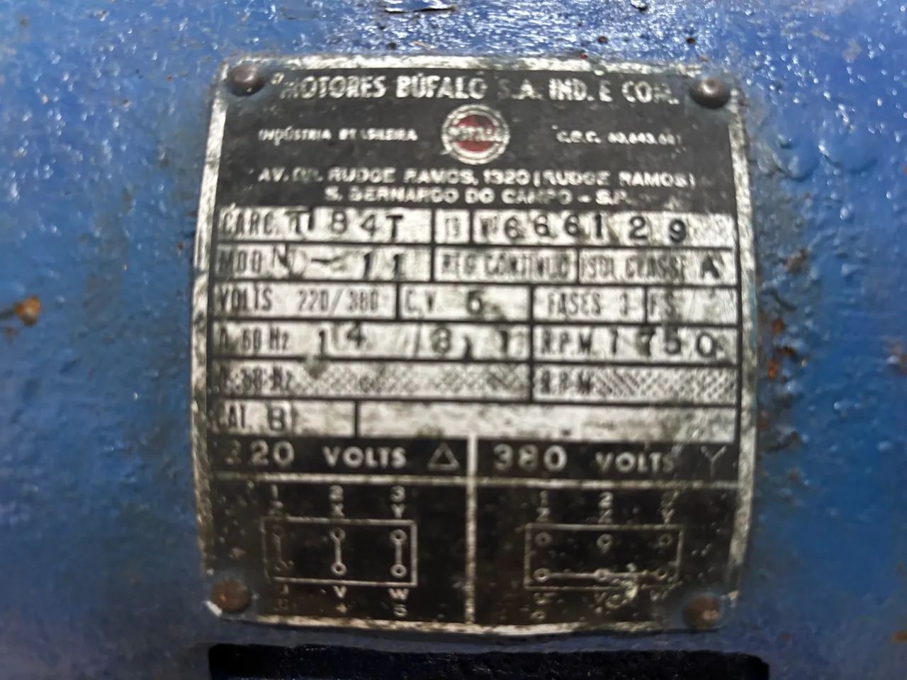 Motor de indução trifásico de 5CV - Foto 2