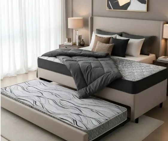 CAMA DE SOLTEIRO/ BI-CAMA COM DOIS COLCHÕES INCLUSO